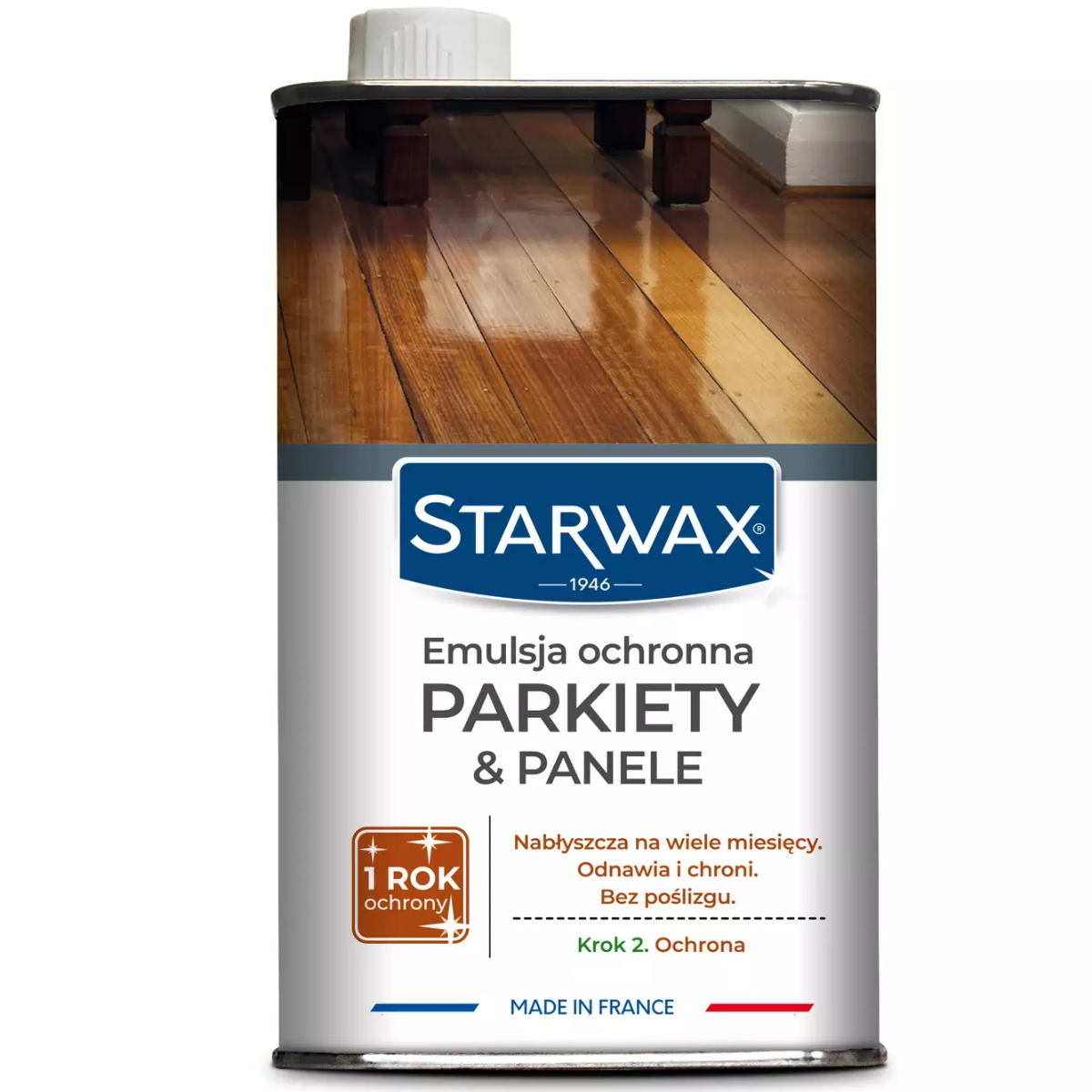 STARWAX Emulsja ochronna nabłyszczająca do parkietów i paneli 1L