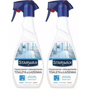 STARWAX Płyn do czyszczenia i odwapniania toalety i łazienki 500ml x 2szt
