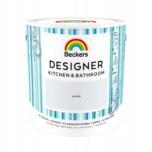 BECKERS DESIGNER Kuchnia i Łazienka Farba lateksowa szaroniebieski aura 2,5L