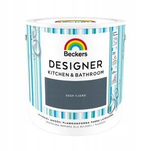 BECKERS DESIGNER Kuchnia i Łazienka Farba lateksowa morski deep fjord 2,5L