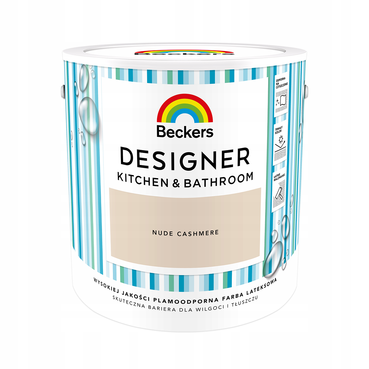 BECKERS DESIGNER Kuchnia i Łazienka Farba lateksowa beżowy nude cashmere 2,5L
