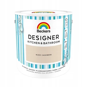 BECKERS DESIGNER Kuchnia i Łazienka Farba lateksowa beżowy nude cashmere 2,5L