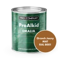 Szybkoschnąca emalia alkidowa do metalu Pro Alkid Orzech Jasny MAT RAL 8001 0,9L
