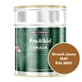 Szybkoschnąca emalia alkidowa do metalu Pro Alkid Orzech Jasny MAT RAL 8001 2,7L