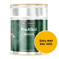 Szybkoschnąca emalia alkidowa do metalu Pro Alkid Żółty MAT RAL 1023 2,7L