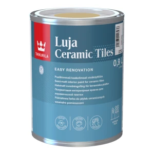 TIKKURILA Luja Ceramic Półmatowa farba do płytek ceramicznych 2w1 RAL 1001 beżowy 0,9L