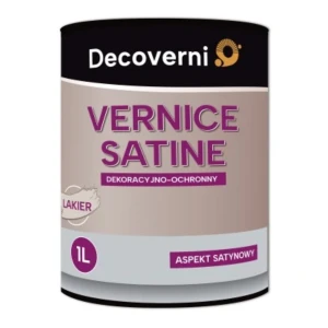 Decoverni Vernice Satine Lakier ochronny bezbarwny lamperyjny satyna