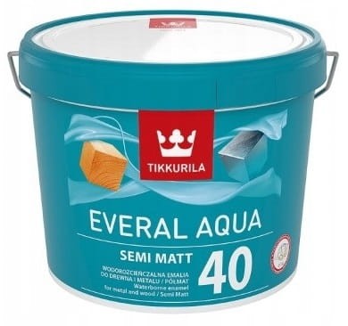 TIKKURILA Everal Aqua Semi Matt[40]  9l BAZA  A