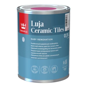 TIKKURILA Luja Ceramic Półmatowa farba do płytek ceramicznych 2w1 RAL 4003 fiolet wrzosowy