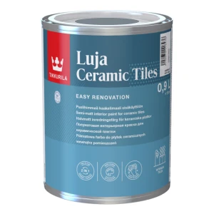 TIKKURILA Luja Ceramic Półmatowa farba do płytek ceramicznych 2w1 RAL 7000 szary stalowy