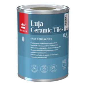 TIKKURILA Luja Ceramic Półmatowa farba do płytek ceramicznych 2w1 RAL 7002 szary oliwkowy