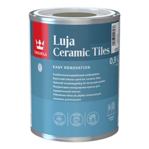TIKKURILA Luja Ceramic Półmatowa farba do płytek ceramicznych 2w1 RAL 7003 szary mchowy