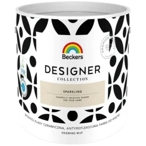 BECKERS Designer Collection Farba ceramiczna do ścian i sufitów sparkling beżowo-brązowa