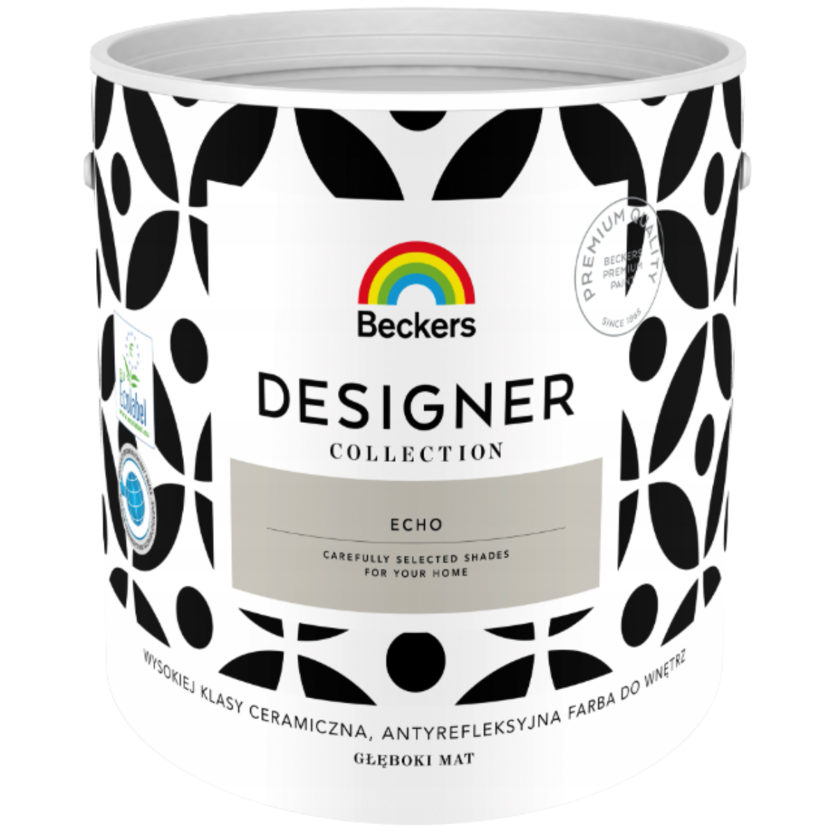 BECKERS Designer Collection Farba ceramiczna do ścian i sufitów echo ciepła szarość