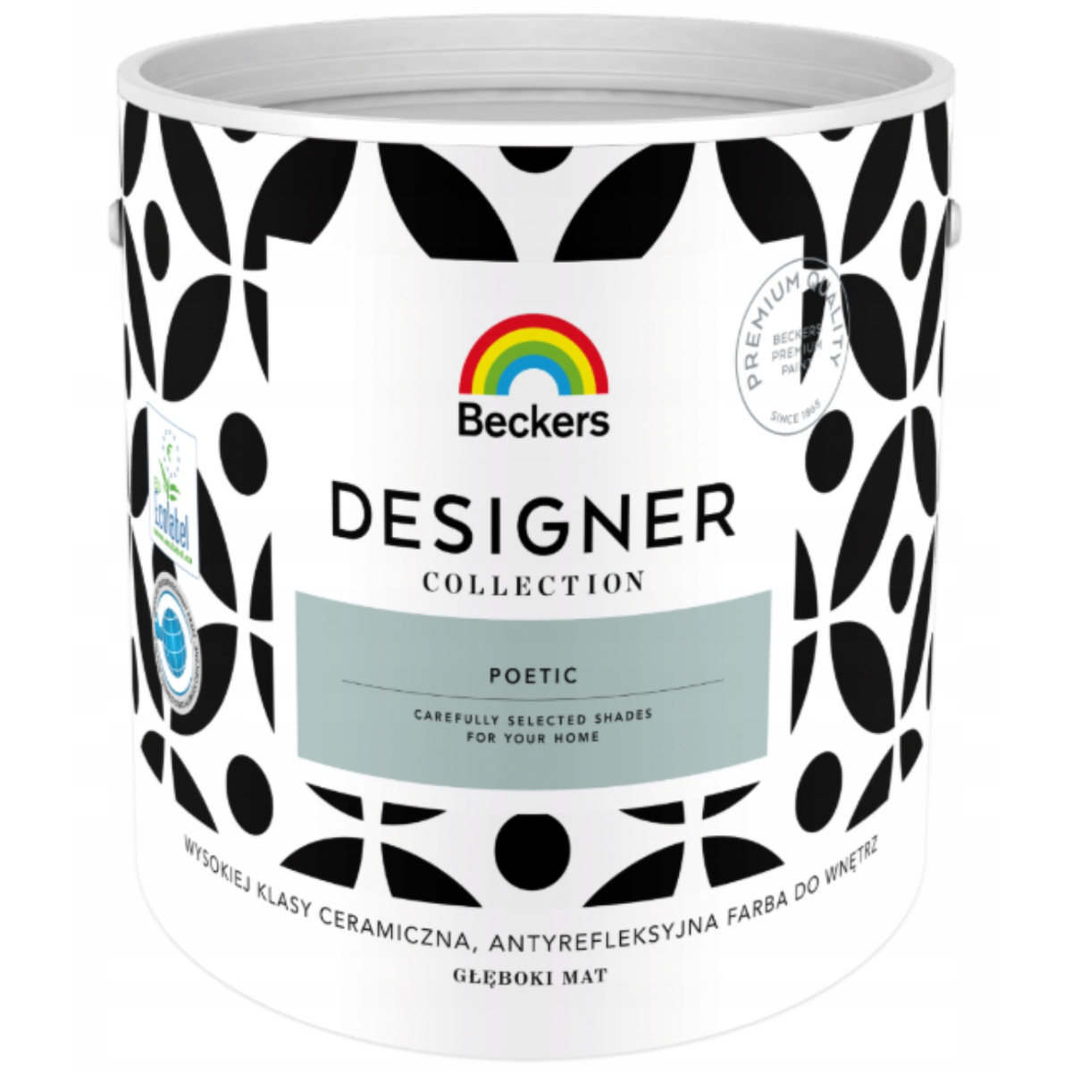 BECKERS Designer Collection Farba ceramiczna do ścian i sufitów poetic zgaszona zieleń