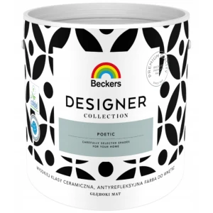 BECKERS Designer Collection Farba ceramiczna do ścian i sufitów poetic zgaszona zieleń