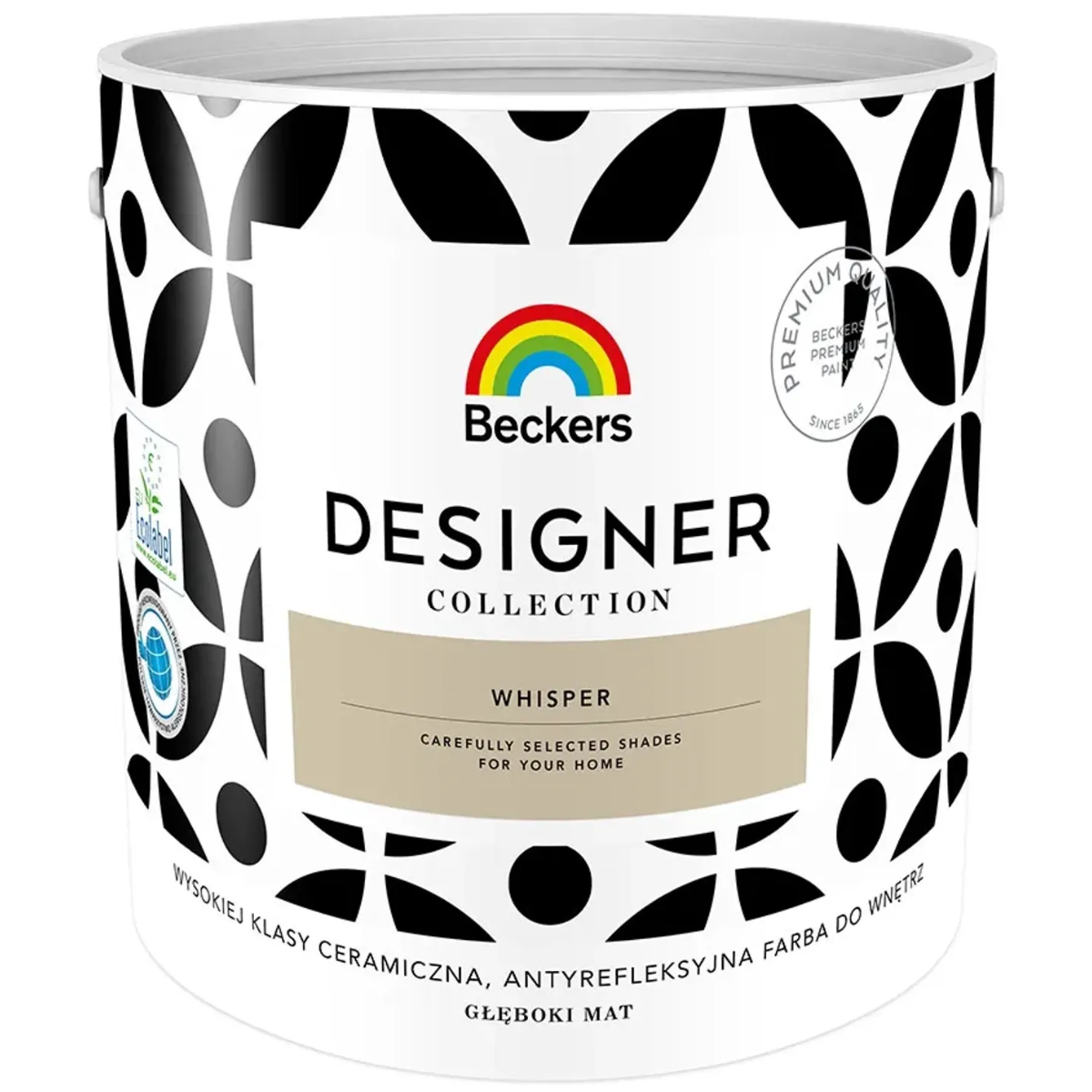 BECKERS Designer Collection Farba ceramiczna do ścian i sufitów whisper beżowo - brązowy