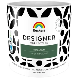 BECKERS Designer Collection Farba ceramiczna do ścian i sufitów herbarium butelkowa zieleń