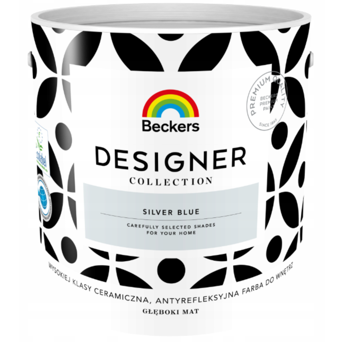 BECKERS Designer Collection Farba ceramiczna do ścian i sufitów silver blue szara