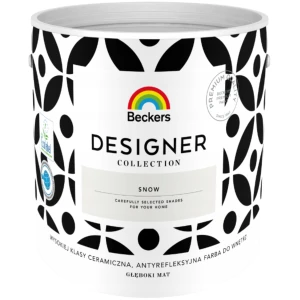 BECKERS Designer Collection Farba ceramiczna do ścian i sufitów snow złamana biel