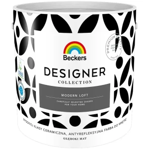 BECKERS Designer Collection Farba ceramiczna do ścian i sufitów modern loft ciemnoszary