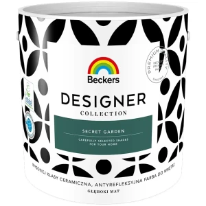 BECKERS Designer Collection Farba ceramiczna do ścian i sufitów secret garden ciemna zieleń