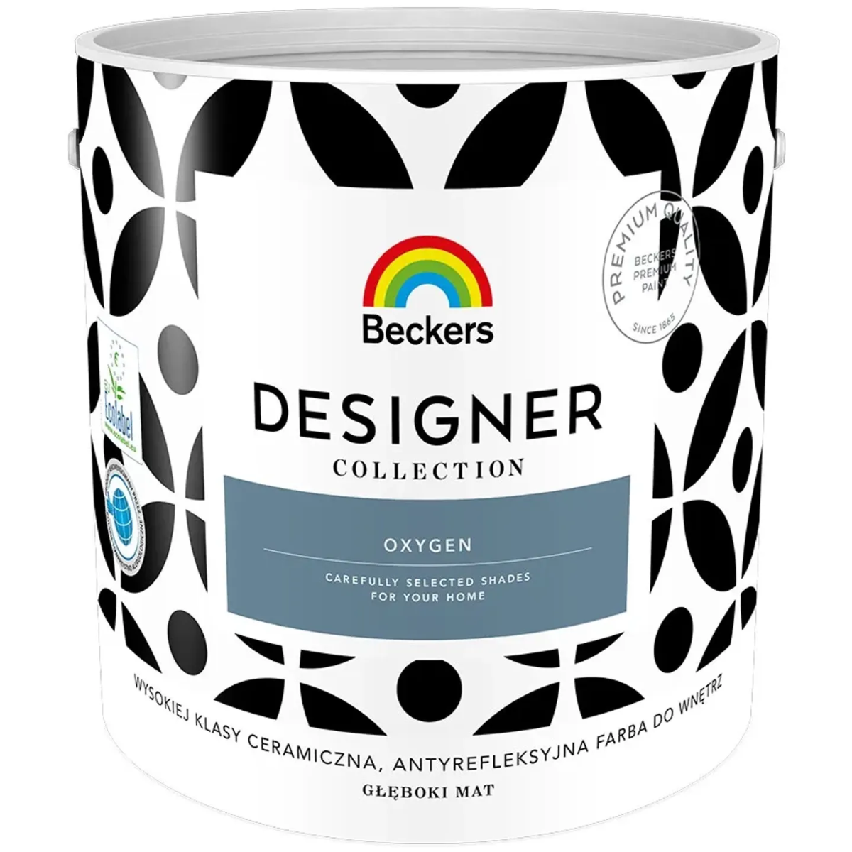 BECKERS Designer Collection Farba ceramiczna do ścian i sufitów oxygen głęboki niebieski