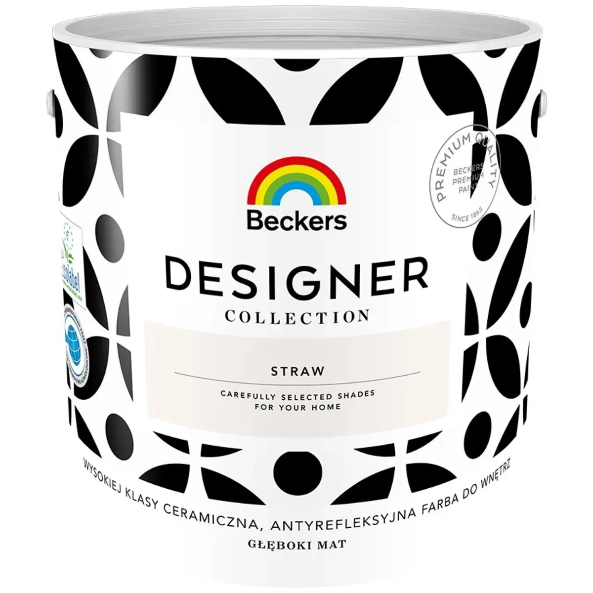 BECKERS Designer Collection Farba ceramiczna do ścian i sufitów straw beżowa biel