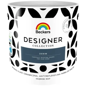 BECKERS Designer Collection Farba ceramiczna do ścian i sufitów denim granat