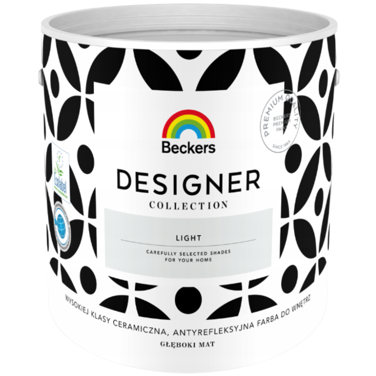 BECKERS Designer Collection Farba ceramiczna do ścian i sufitów light jasny szary