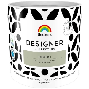 BECKERS Designer Collection Farba ceramiczna do ścian i sufitów labyrinth zgaszona zieleń