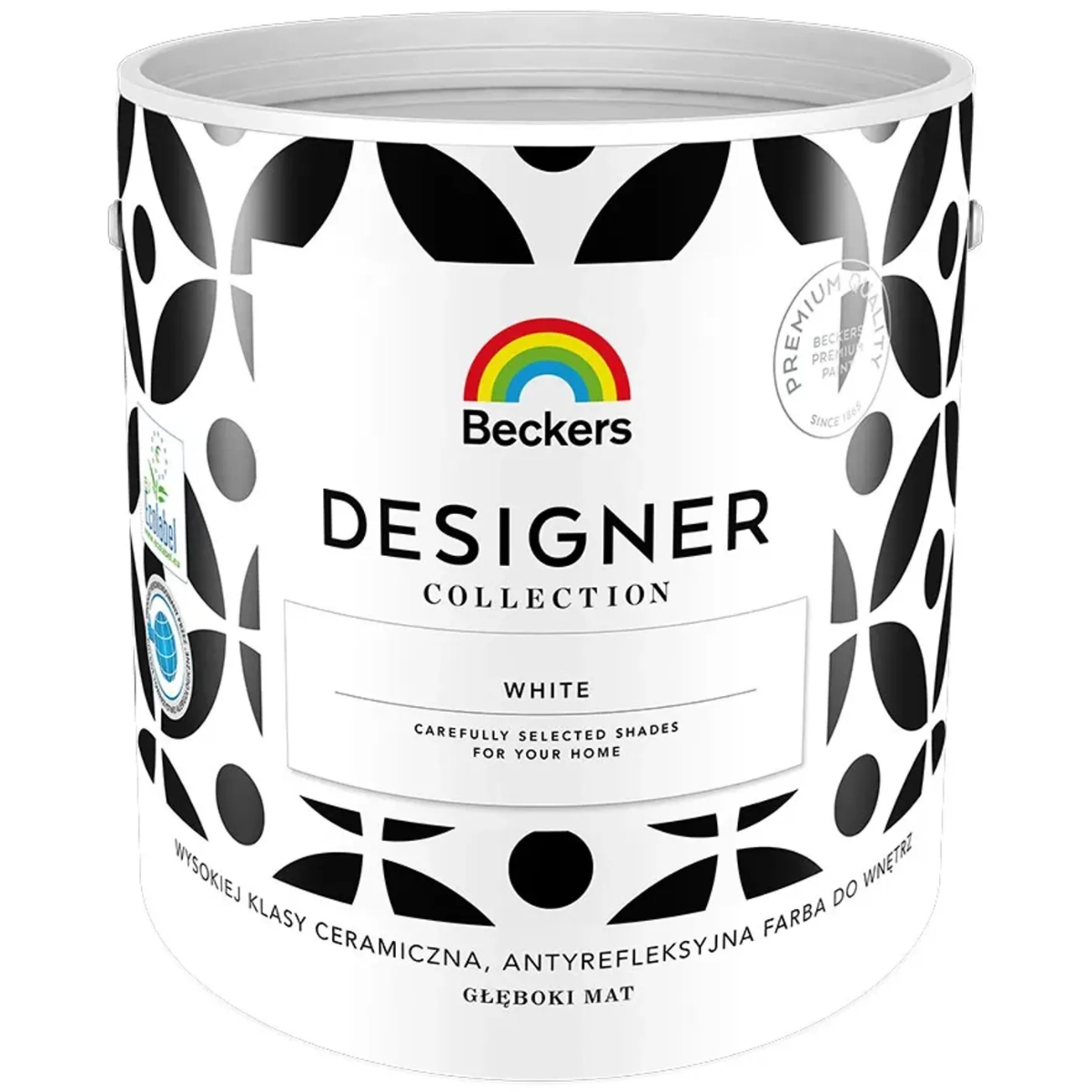 BECKERS Designer Collection Biała farba ceramiczna plamoodporna 2,5L