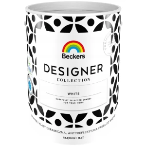 BECKERS Designer Collection Biała farba ceramiczna plamoodporna 5L