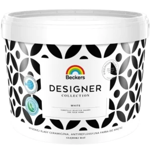 BECKERS Designer Collection Biała farba ceramiczna plamoodporna 10L