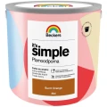BECKERS Designer It's Simple Plamoodporna farba do ścian i sufitów burnt orange brązowo-pomarańczowa 2,5L