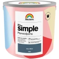 BECKERS Designer It's Simple Plamoodporna farba do ścian i sufitów jazz blue granatowy 2,5L