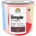 BECKERS Designer It's Simple Plamoodporna farba do ścian i sufitów plum śliwkowy 2,5L