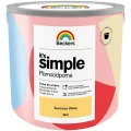 BECKERS Designer It's Simple Plamoodporna farba do ścian i sufitów summer vibes żółty 2,5L