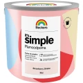 BECKERS Designer It's Simple Plamoodporna farba do ścian i sufitów strawberry shake pastelowy różowy 2,5L