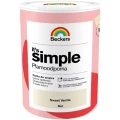 BECKERS Designer It's Simple Plamoodporna farba do ścian i sufitów sweet vanilla zgaszony żółty 5L