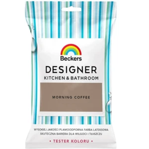 BECKERS DESIGNER Kuchnia i Łazienka Farba lateksowa kawowy morning coffee tester 50ml