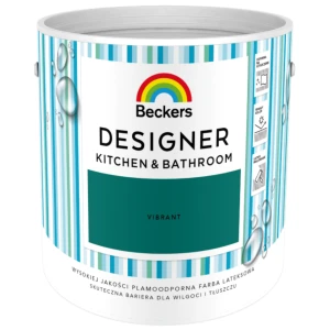 BECKERS DESIGNER Kuchnia i Łazienka Farba lateksowa ciemna zieleń vibrant 2,5L