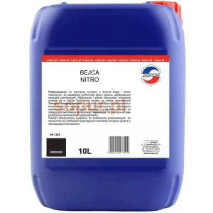 SOPUR Bejca nitro do drewna szybkoschnąca czerń 29-10 10L