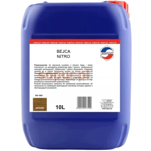SOPUR Bejca nitro do drewna szybkoschnąca brunat 22-25 10L