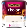 MAGNAT koloLove Farba lateksowa plamoodporna jasny beż KL44 2,5L