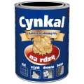 CYNKAL Gruntoemalia antykorozyjna do metalu i ocynku czarny 9005 półmat 2,5L