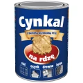 CYNKAL Gruntoemalia antykorozyjna do metalu i ocynku aluminium ciemne 9007 połysk 0,7L