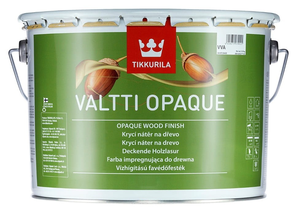 TIKKURILA Valtti Opaque 9l Farba do drewna Baz C