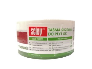 SCLEY Taśma ślizgowa do płyt G-K 48mm x 66m