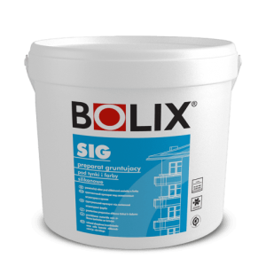 BOLIX SIG Preparat gruntujący pod farby silikonowe 25KG Biały